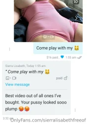 sierralisabethfreeof Nude Leaked Onlyfans #3